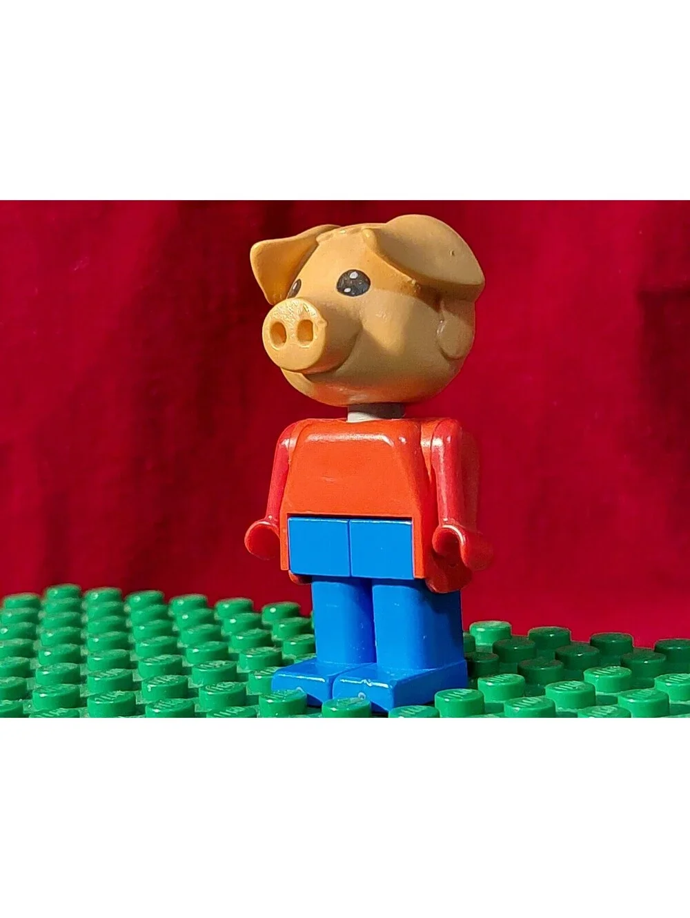 PETER PIG 1979 Vintage Rare LEGO Fabuland Figure Excellent++ Condition